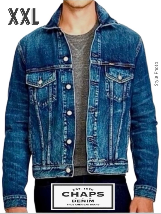 Chaps Other - Chaps Denim Men’s Classic Trucker Jacket 100% Cotton (XXL) NWOT